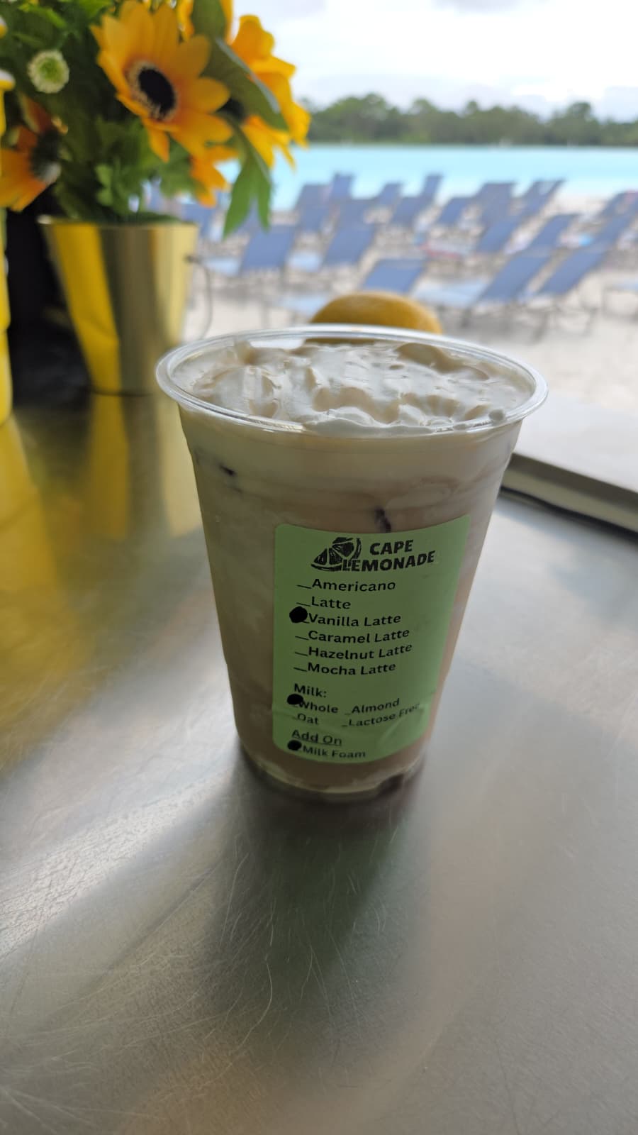 Vanilla Iced Latte