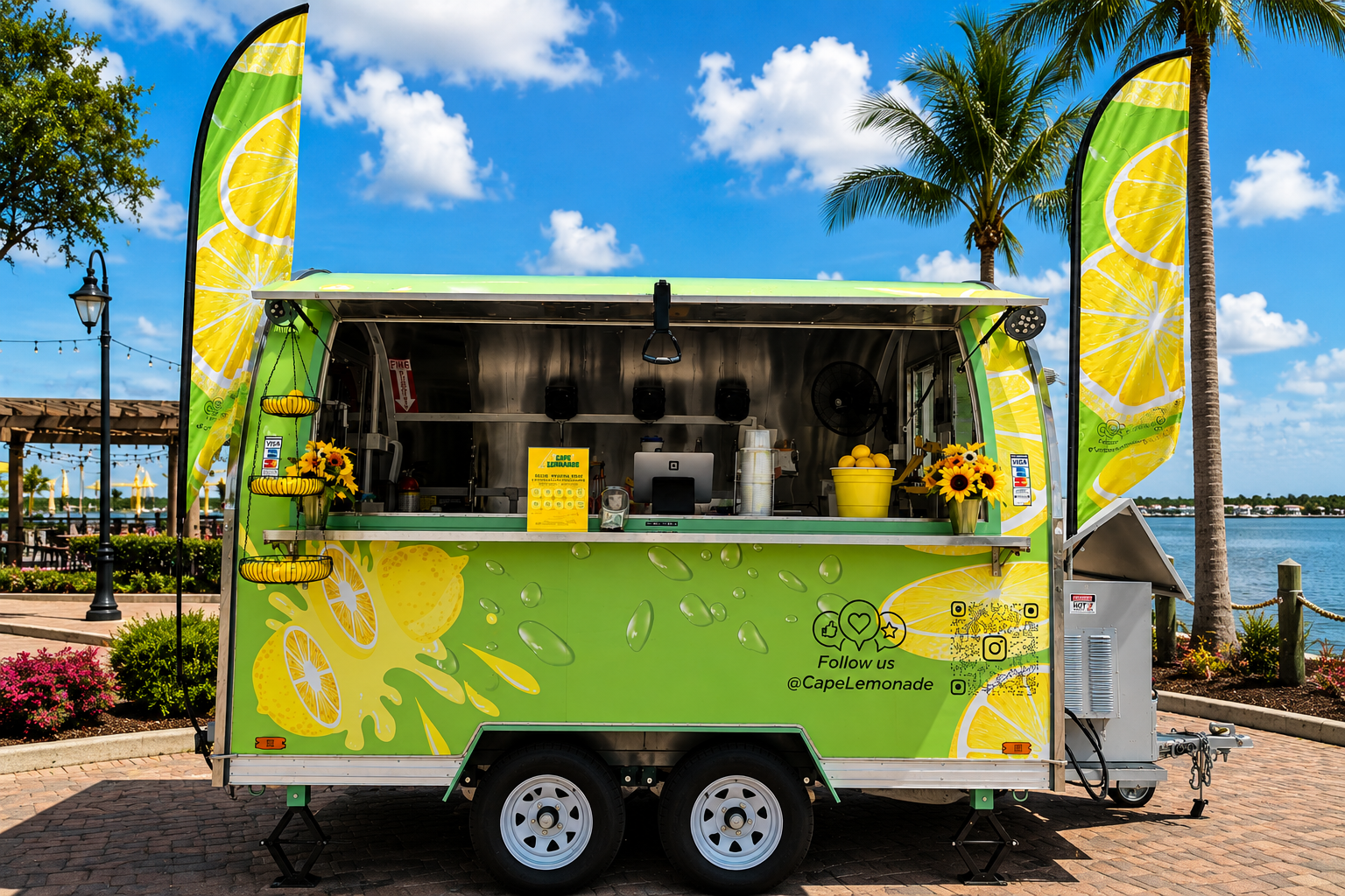 Mobile Lemonade Cart