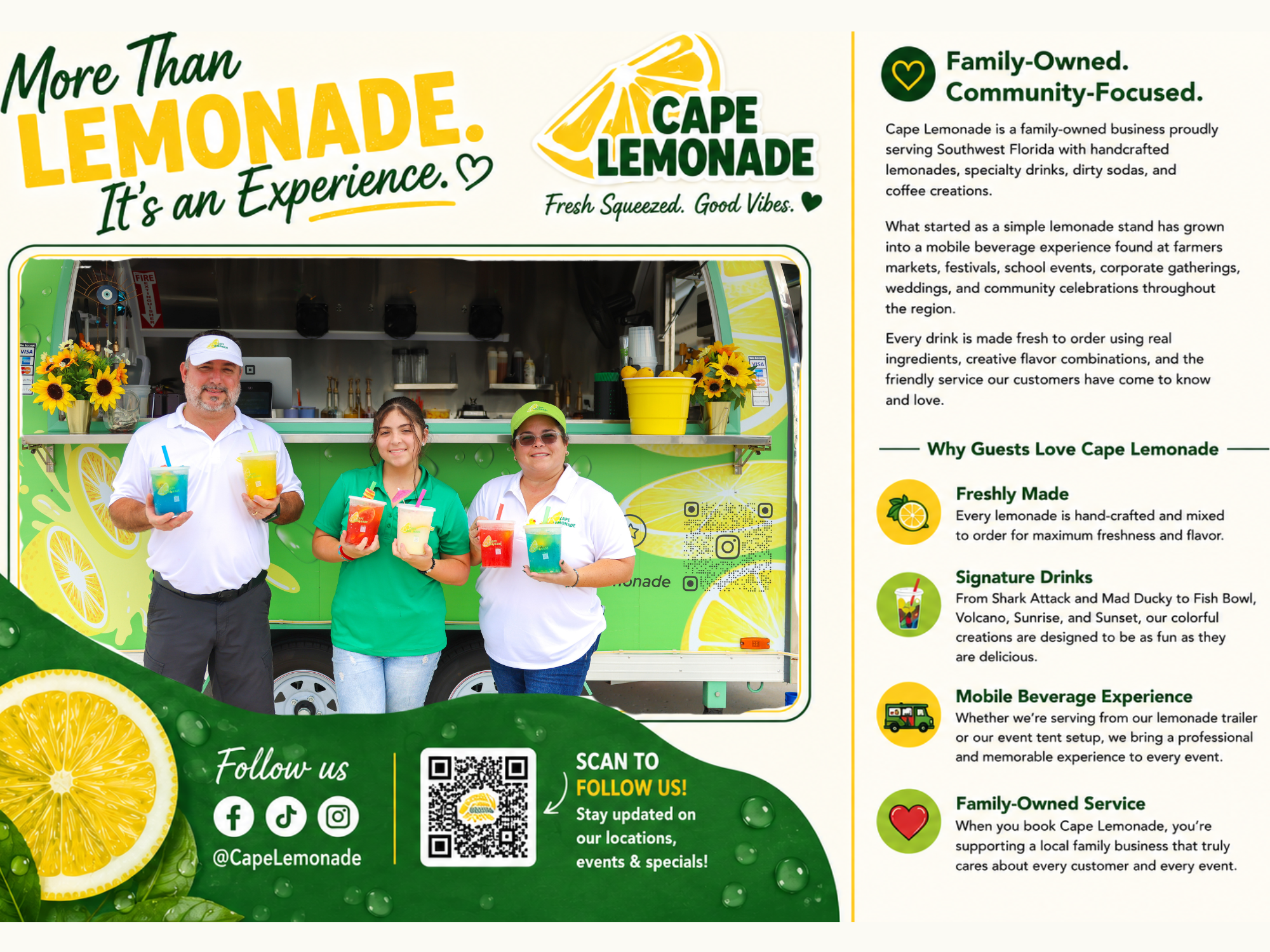 Cape Lemonade Team at Local Event